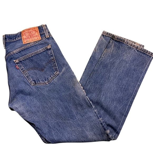 Vintage Levi’s 501XX button fly USA straight leg 32 x 31 - Picture 1 of 9